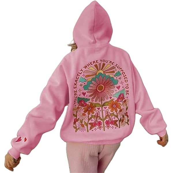 Amazon.com: NaranjaBurbuja Y2k Zip Up Hoodies for Teen Girls